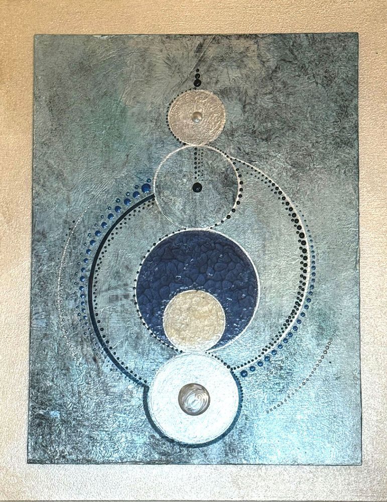 Metis — Acrylic & Oil, 9” x 12”, mounted on 11” x 14” cradleboard